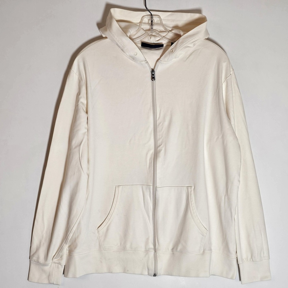 Cremieux Hoodie Mens Large Full Zip Sweatshirt Classics Casual Pullover Jacket
